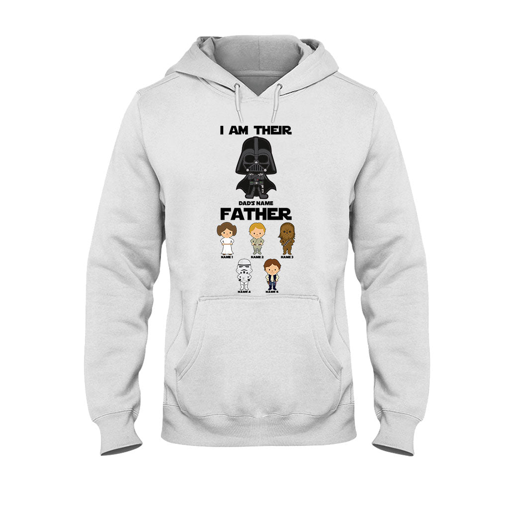 I Am Their Father - Personalized Father's Day The Force T-shirt and Hoodie