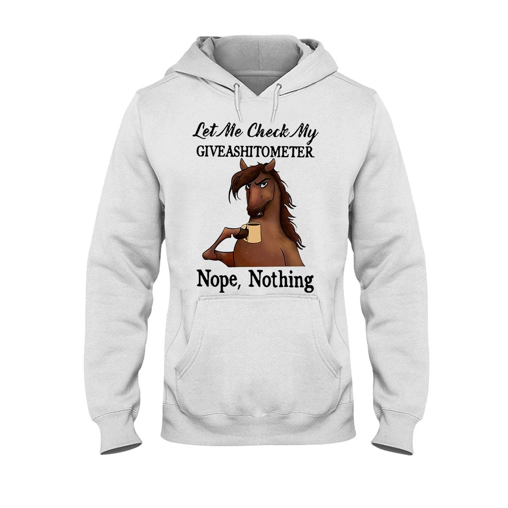 Let Me Check - Horse T-shirt And Hoodie 062021