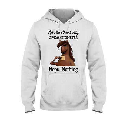 Let Me Check - Horse T-shirt And Hoodie 062021