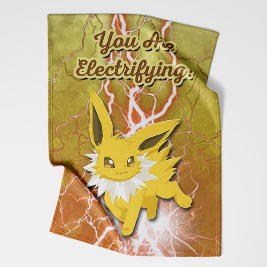 You Are Electrifying Monster Trainer Blanket 0823