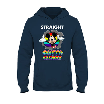 Straight Outta Closet - Personalized LGBT Support Kid Shirts