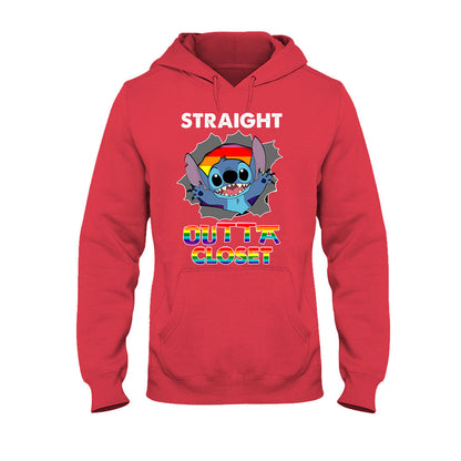 Straight Outta Closet - Personalized LGBT Support Kid Shirts