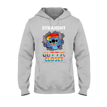 Straight Outta Closet - Personalized LGBT Support Kid Shirts