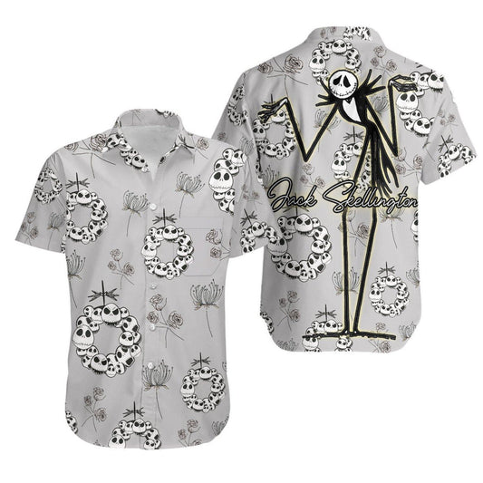 Floral Pattern Nightmare Hawaiian Shirt 0224