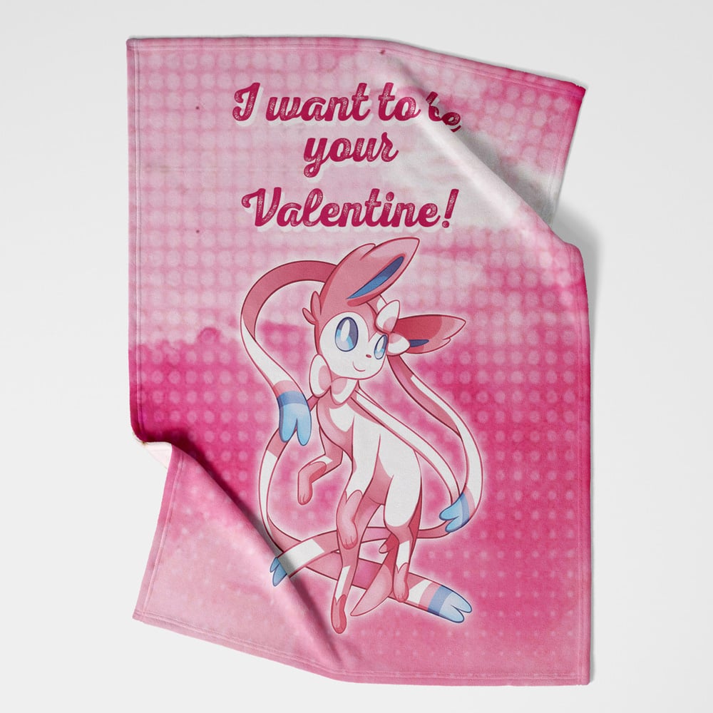 I Want To Be Your Valentine Monster Trainer Blanket 0823