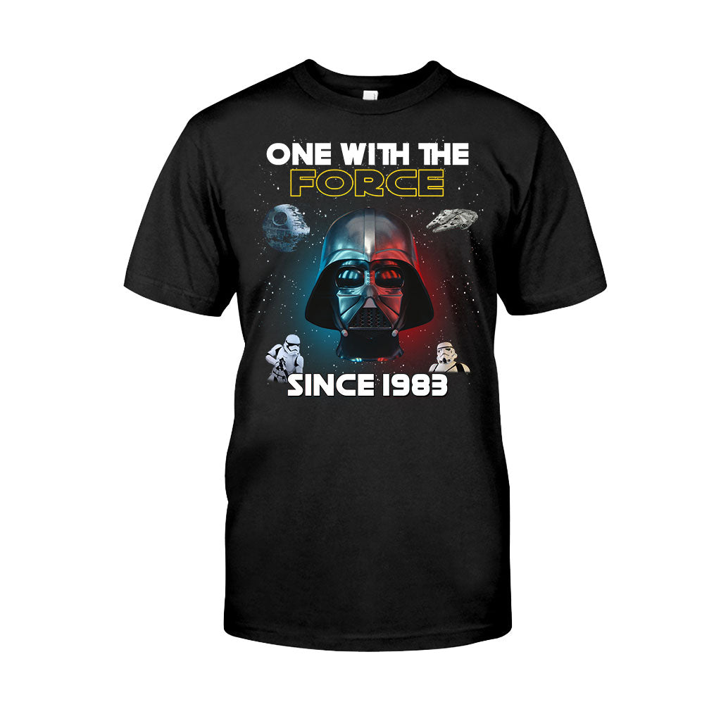 One With The Force Since - Personalized The Force T-shirt and Hoodie