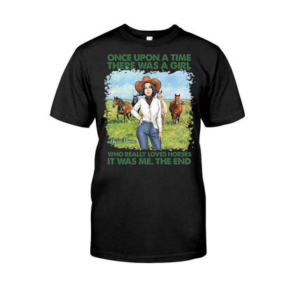 Once Upon A Time Horses - Personalized Horse T-shirt and Hoodie