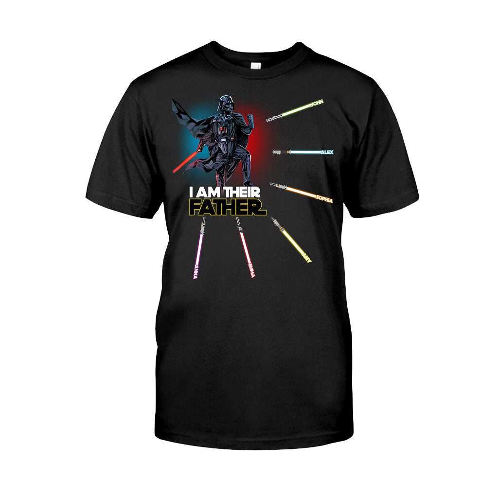 I Am Their Father - Personalized The Force T-shirt and Hoodie