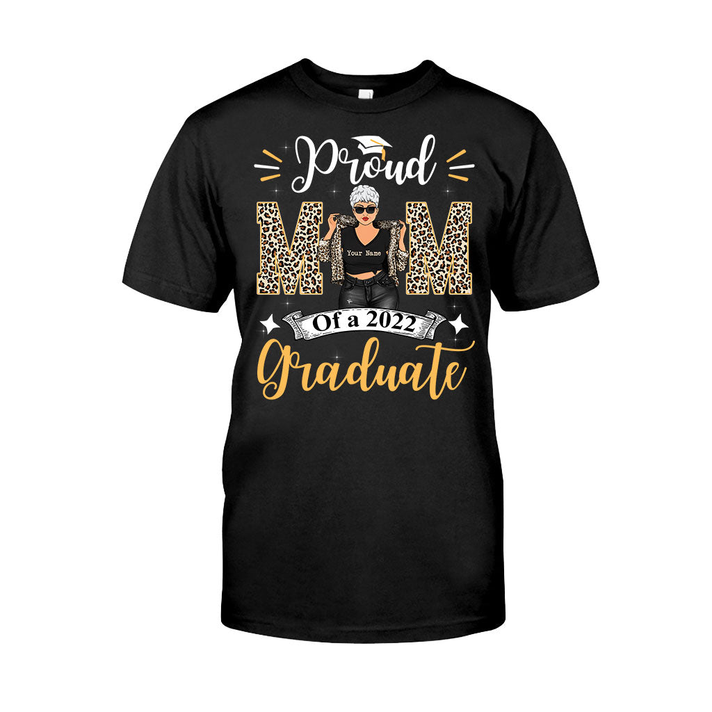 Senior & Proud Mom - Personalized Graduation T-shirt and Hoodie