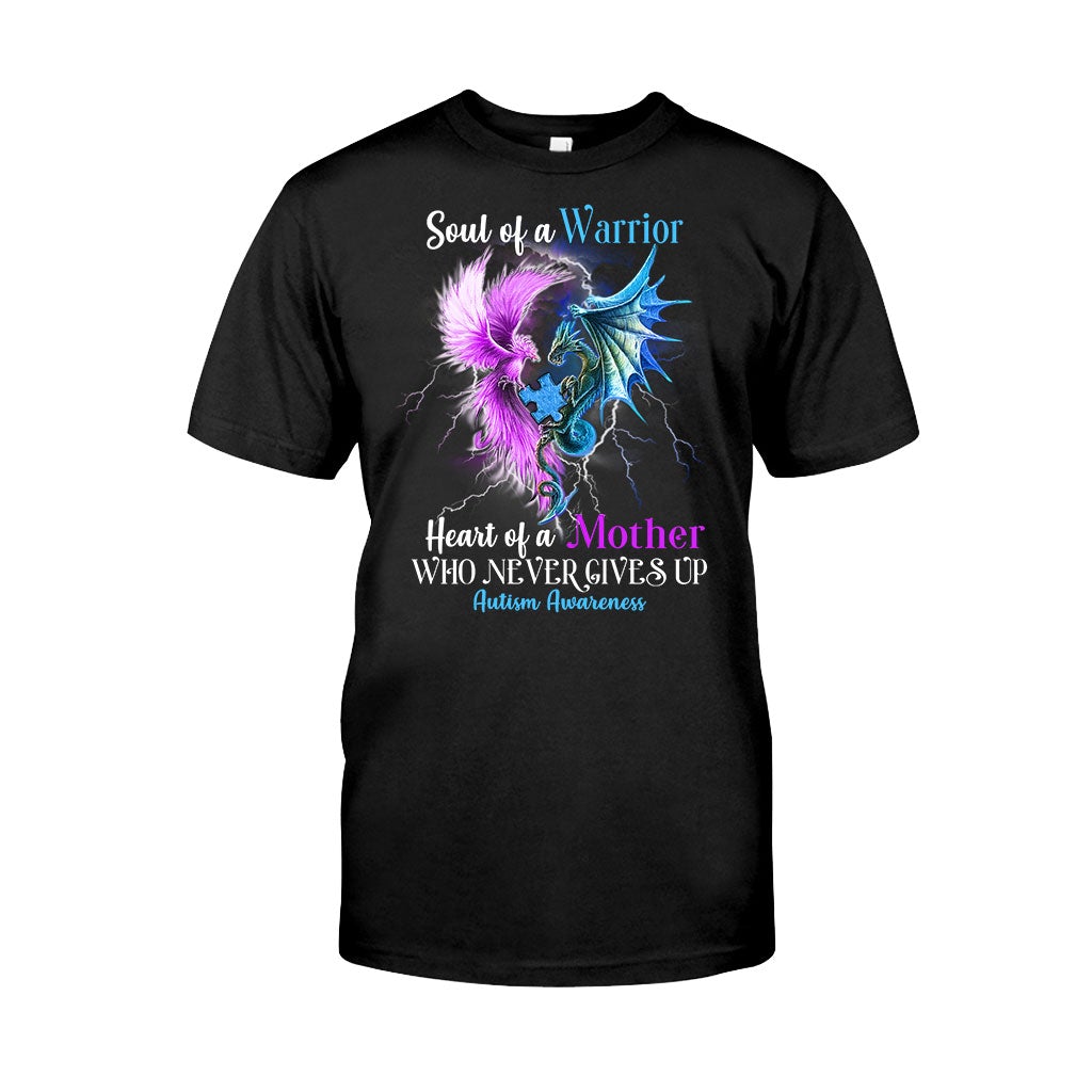 Never Give Up - Autism Awareness Personalized T-shirt And Hoodie