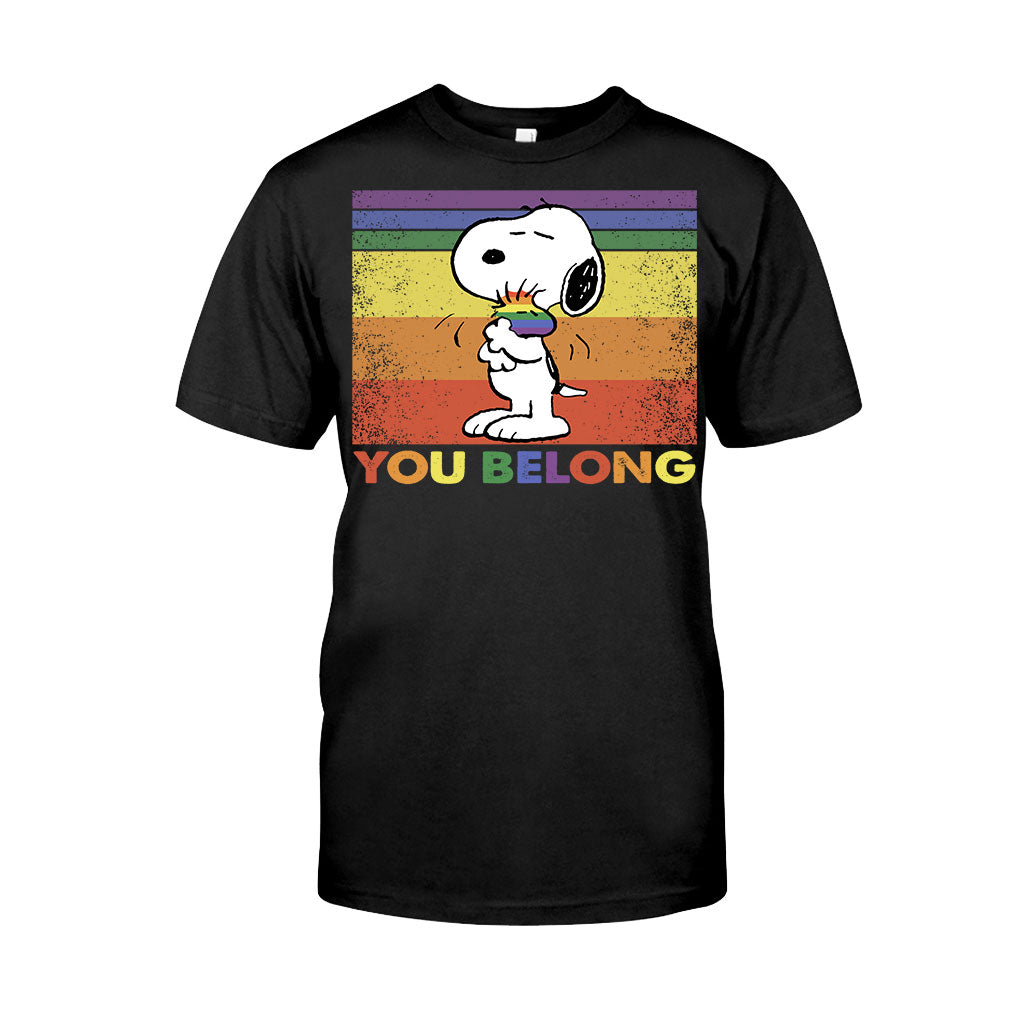 You Belong - LGBT Support T-shirt and Hoodie