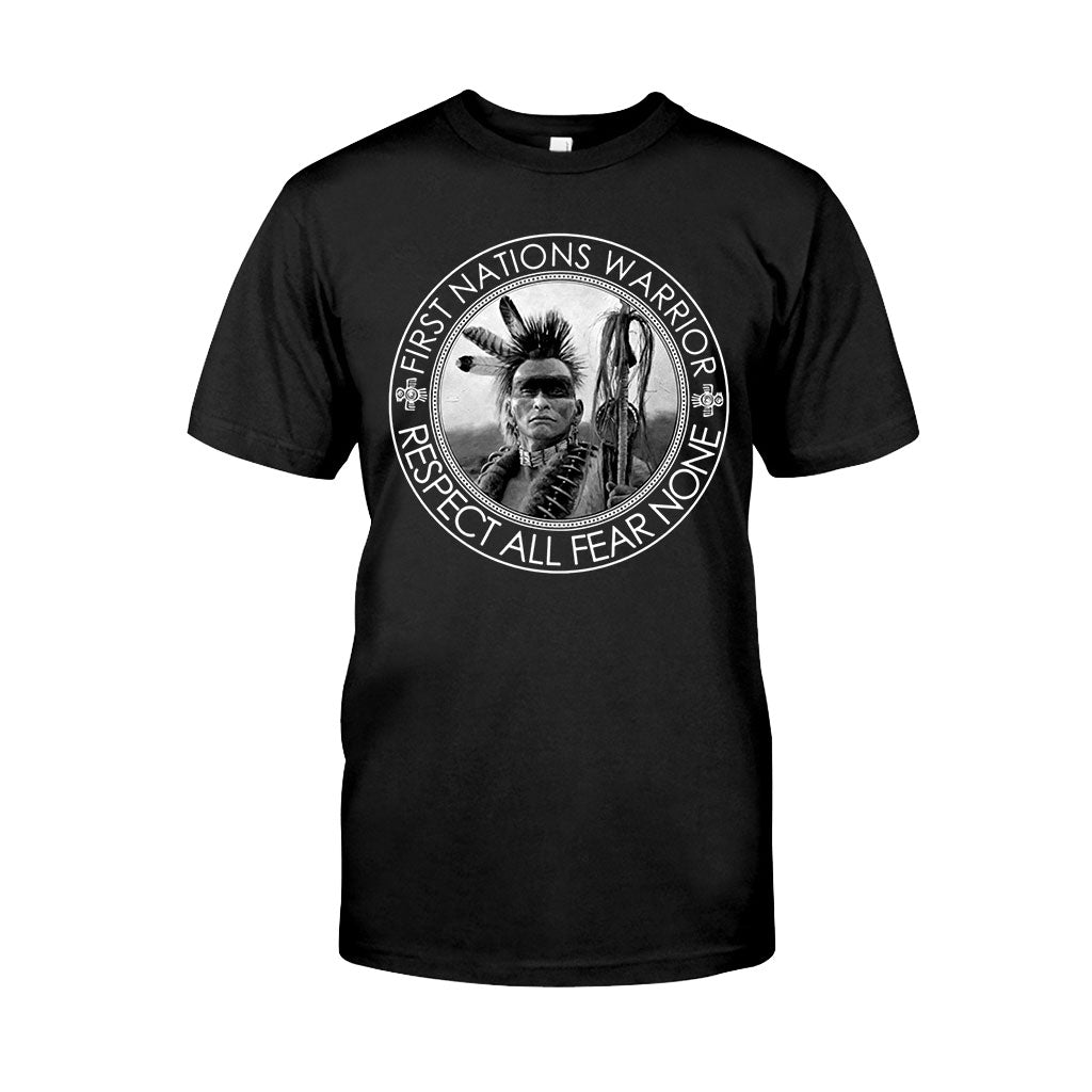 First Nation Warrior - American Indian T-shirt and Hoodie 1121