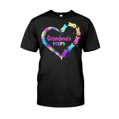 Grandma's Peeps - Personalized Easter Day T-shirt and Hoodie