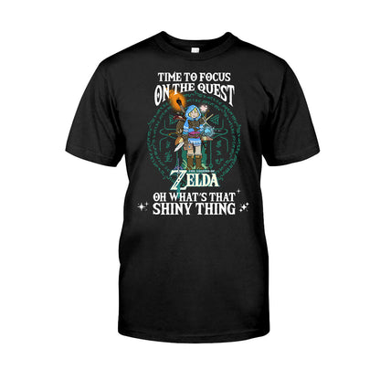 Time To Focus On The Quest The Hero's Legend T-shirt and Hoodie