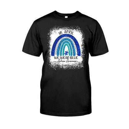 I Wear Blue - Autism Awareness T-shirt And Hoodie 062021