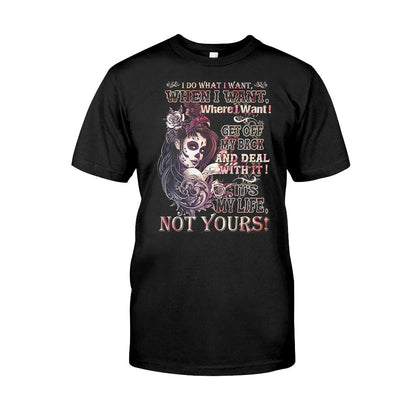 I Do What I Want - Skull T-shirt And Hoodie 072021