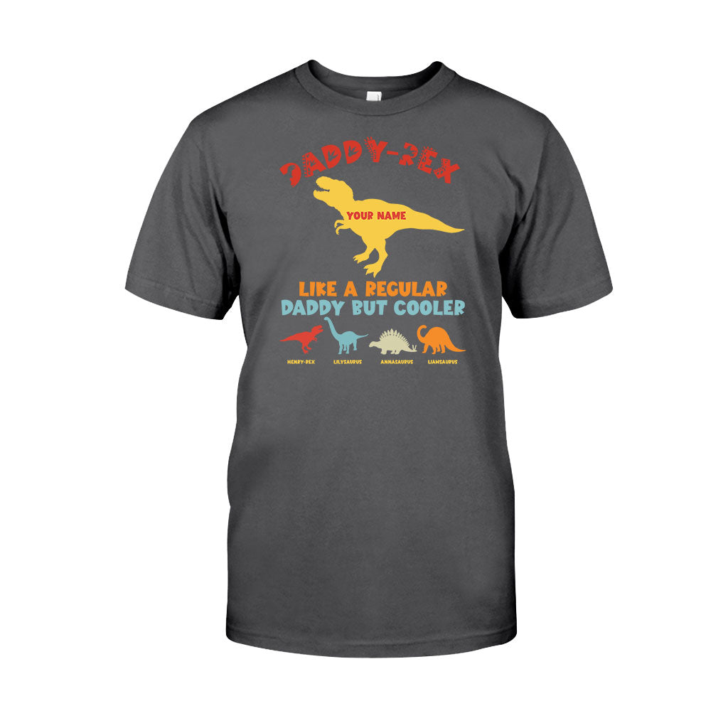 Daddy Rex - Personalized Father's Day Dinosaur T-shirt and Hoodie