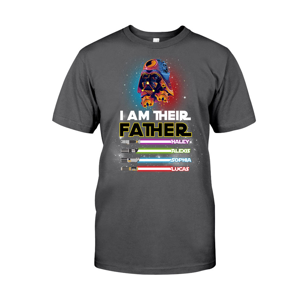 I Am Their Father - Personalized Father's day The Force T-shirt and Hoodie