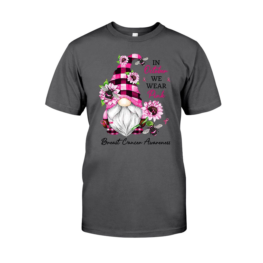 In October We Wear Pink Breast Cancer Awareness T-shirt and Hoodie 092021