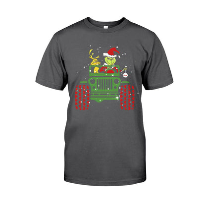 Christmas Jingle Car - T-shirt and Hoodie 1121