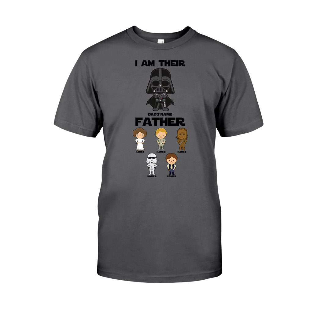 I Am Their Father - Personalized Father's Day The Force T-shirt and Hoodie