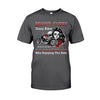 Behind Every Crazy Biker Motorcycle Couple - Personalized T-shirt and Hoodie