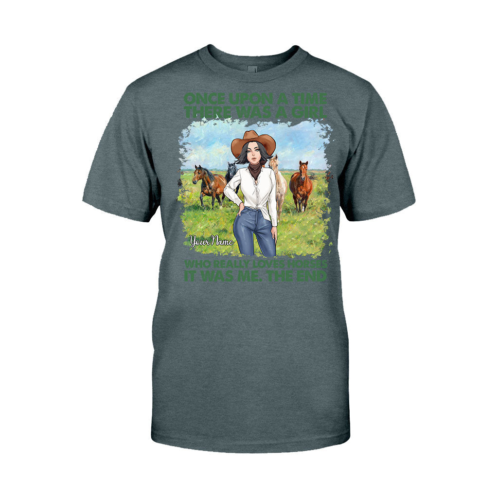 Once Upon A Time Horses - Personalized Horse T-shirt and Hoodie