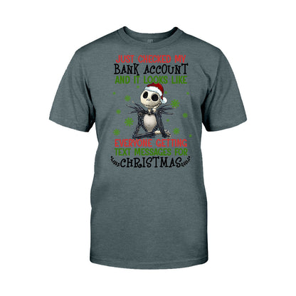 My Bank Account - Christmas Nightmare T-shirt and Hoodie