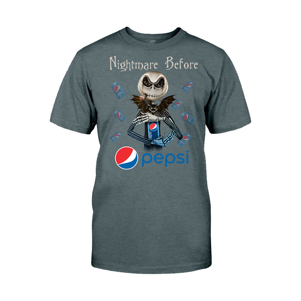 Nightmare Before Soft Drink - Personalized Blue Soft Drink T-shirt and Hoodie