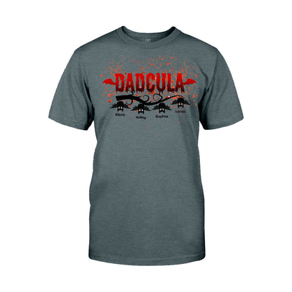 Dadcula - Personalized Halloween Father T-shirt and Hoodie