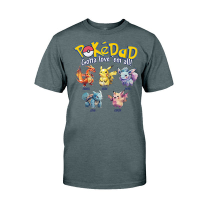 PokéDad PokéMom - Personalized Monster Trainer T-shirt and Hoodie