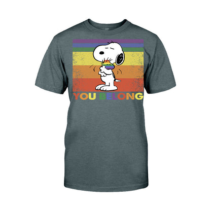 You Belong - LGBT Support T-shirt and Hoodie