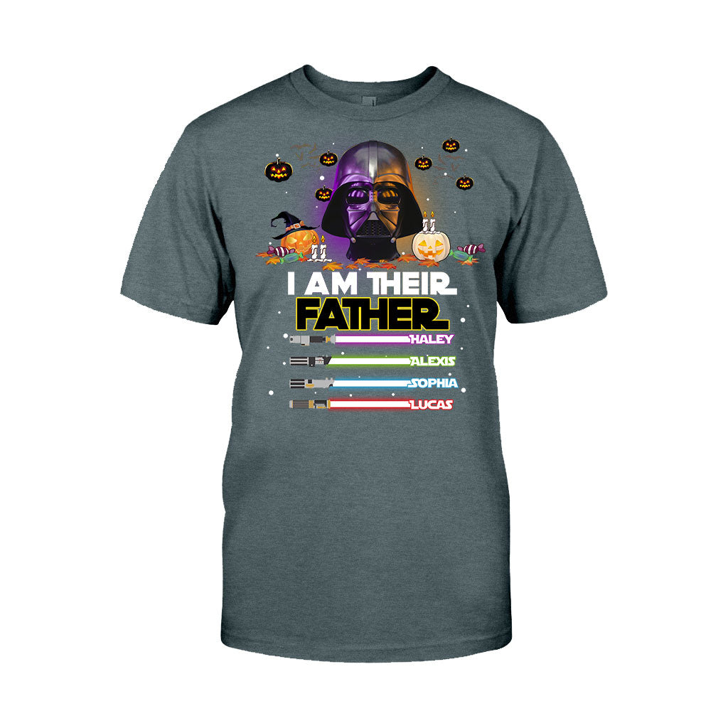 I Am Their Father - Personalized Halloween Father T-shirt and Hoodie