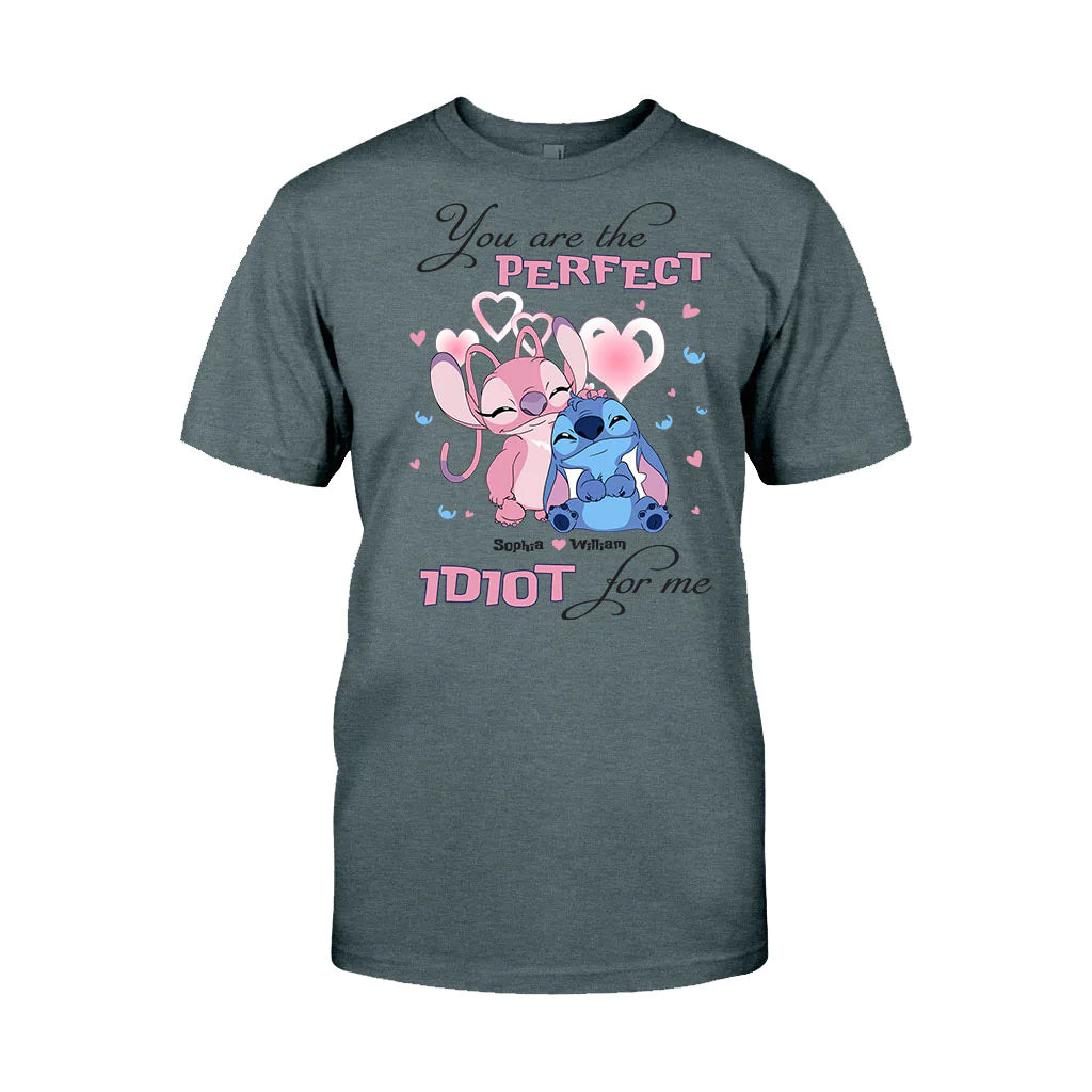 Perfect Idiot - Personalized Couple Ohana T-shirt and Hoodie