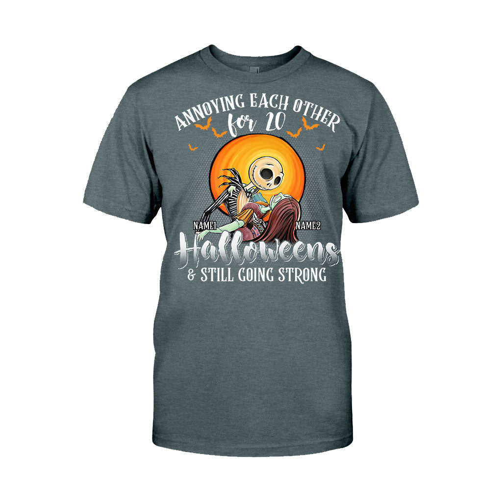 Annoying Each Other - Personalized Halloween Nightmare T-shirt and Hoodie