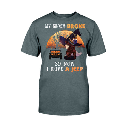 Some Witches Don't Like Brooms - Personalized Halloween Car T-shirt and Hoodie