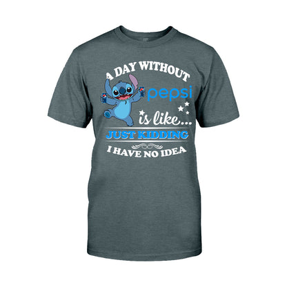 A Day Without - Blue Soft Drink T-shirt and Hoodie