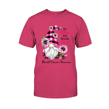 In October We Wear Pink Breast Cancer Awareness T-shirt and Hoodie 092021