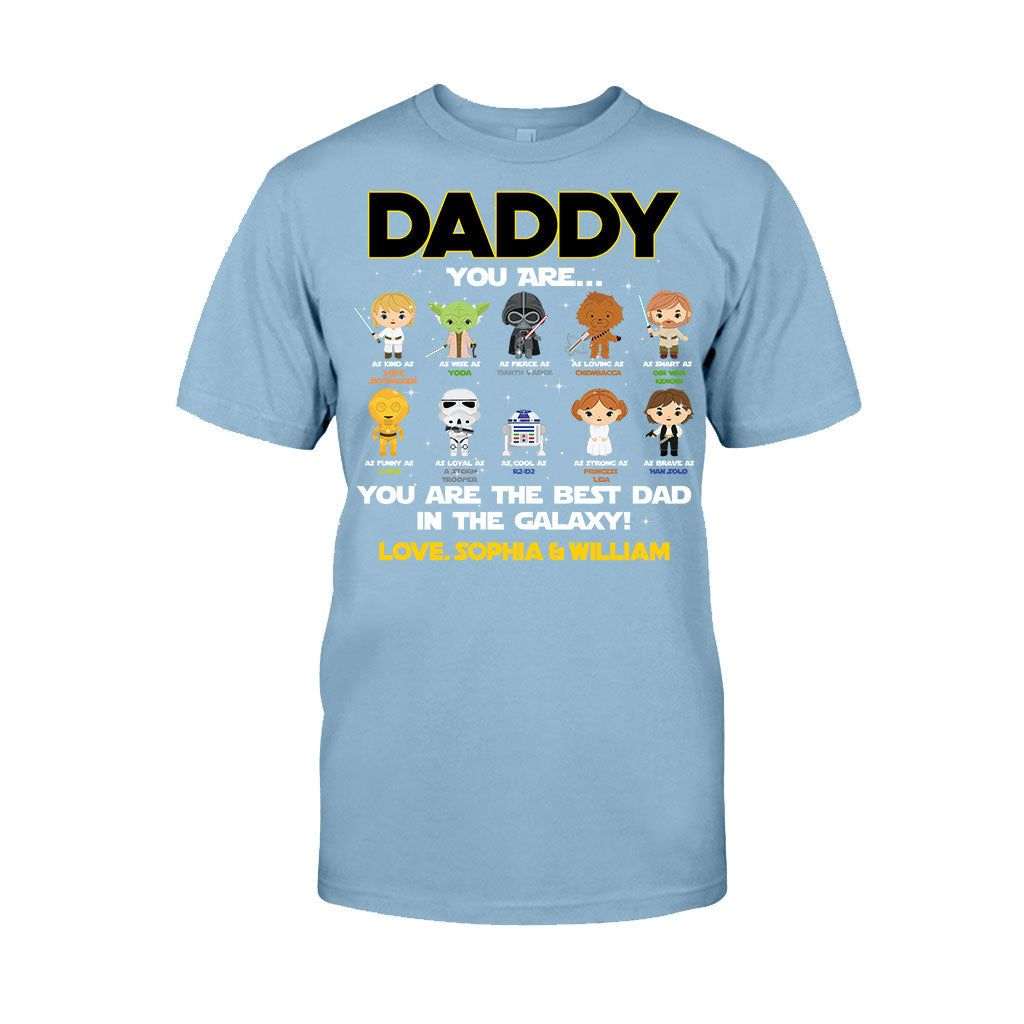 Daddy You Are - Personalized Father's Day The Force T-shirt and Hoodie