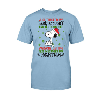 My Bank Account - Christmas T-shirt and Hoodie