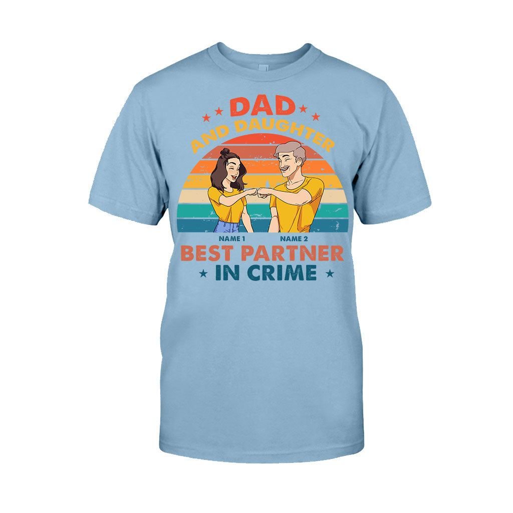 Best Partner In Crime - Personalized Father's Day T-shirt and Hoodie