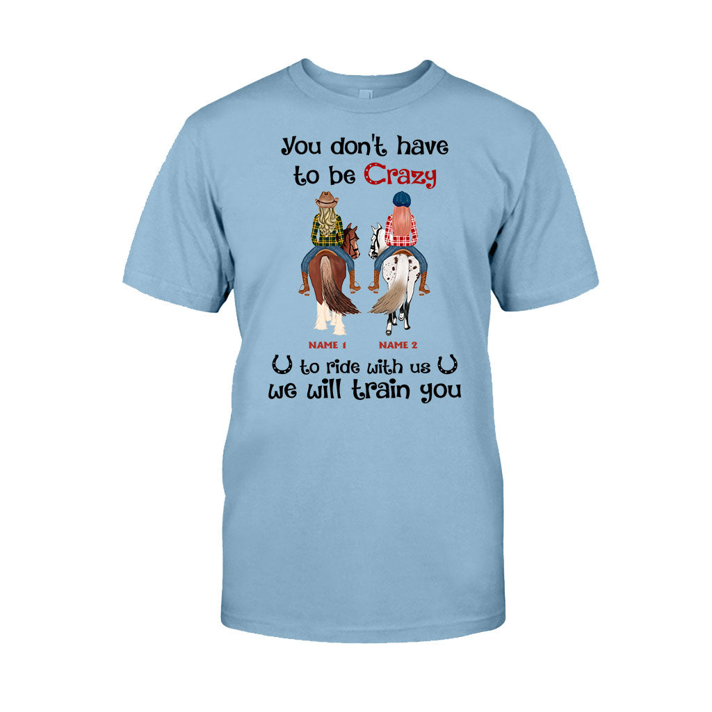 We're Like A Really Small Gang - Personalized Horse T-shirt and Hoodie