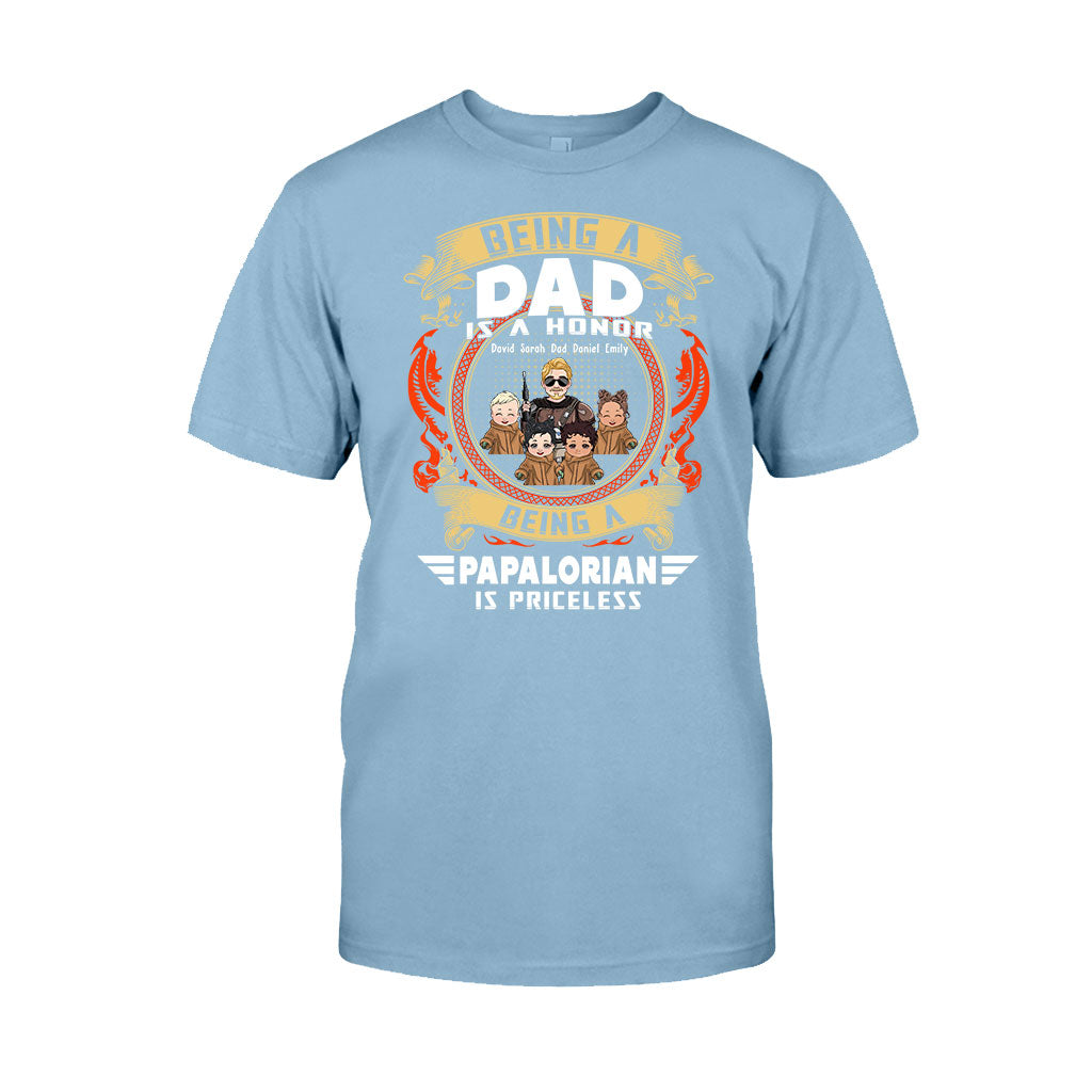 Priceless Papalorian - Personalized The Force T-shirt and Hoodie