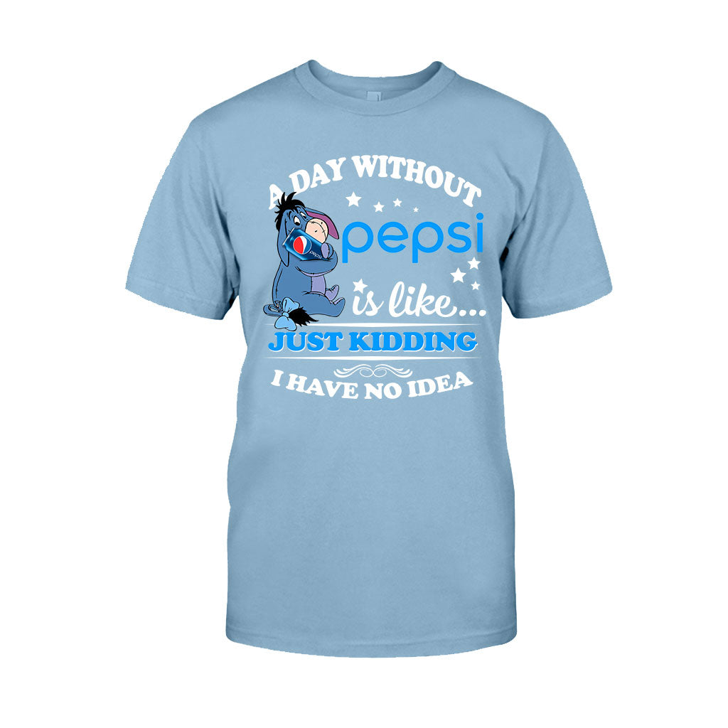 A Day Without Blue Soft Drink T-shirt and Hoodie