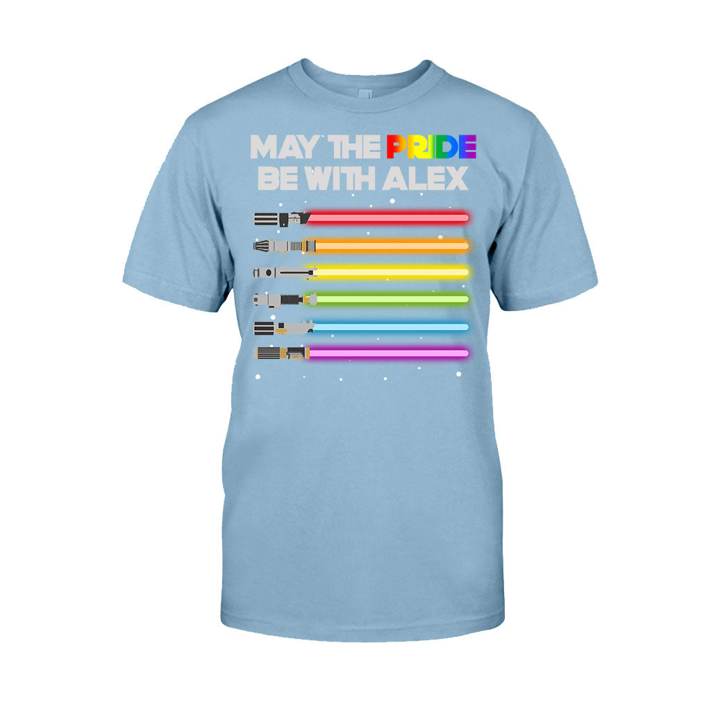 May The Pride Be With You - Personalized LGBT Support T-shirt and Hoodie