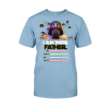 I Am Their Father - Personalized Halloween Father T-shirt and Hoodie