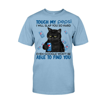 Touch My Drink Blue Soft Drink T-shirt and Hoodie