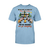 We&#39;re Not Alcoholics They Go To Meeting - Personalized Camping T-shirt and Hoodie