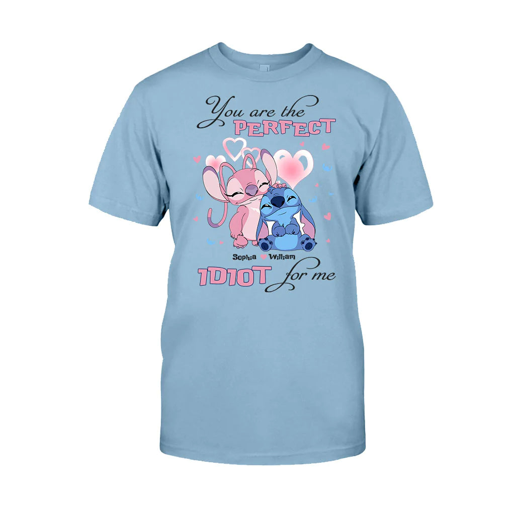 Perfect Idiot - Personalized Couple Ohana T-shirt and Hoodie