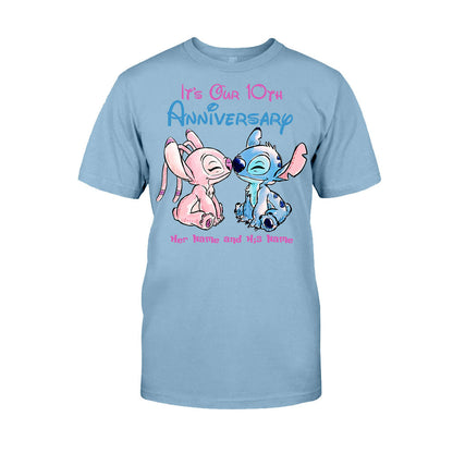 It's Our Anniversary - Personalized Ohana T-shirt and Hoodie